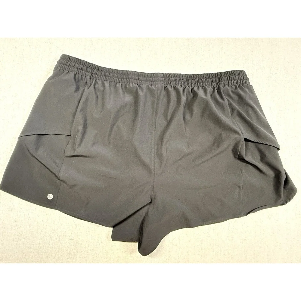 CALIA by‎ Carrie Underwood Shorts Women Sz XXL Black Athletic Lined Running Walk